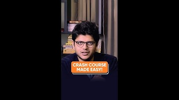 Crash Course Made Easy | Sir Nausher Alam