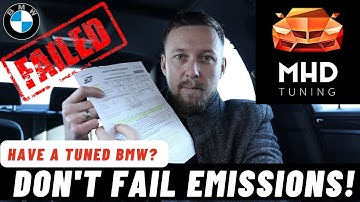 Have A Tuned BMW? Do This Before Emissions Test!!! Tuned BMW Won