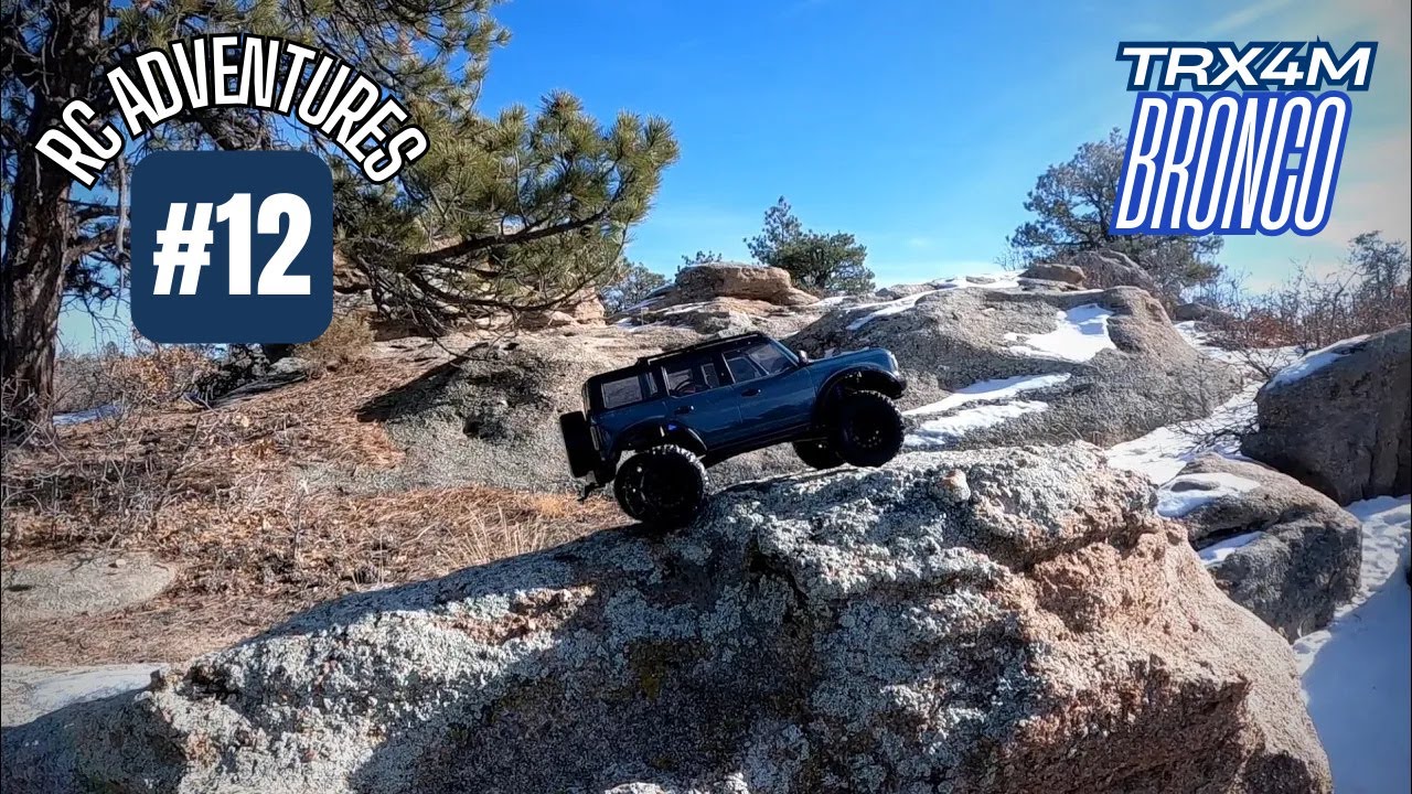 Mountainside Off-roading and Rock Climbing! | TRX4M | Ford Bronco | RC ...