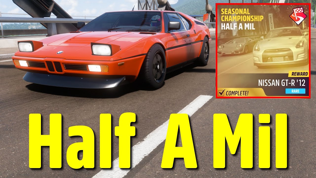 Forza Horizon 5 Half A Mil Seasonal Championship Retro Supercars