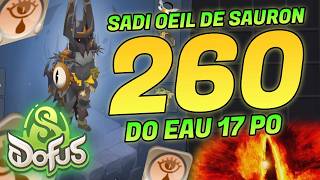 260 DO EAU 17 PO SANS LDV SADIDA OEIL DE SAURON SUR DOFUS 3