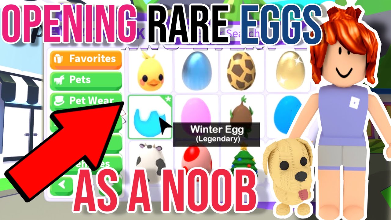 Noob Account Opens EVERY RARE EGG in Adopt Me! 2019-2025