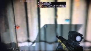 Call of duty ghost No scope wall bang