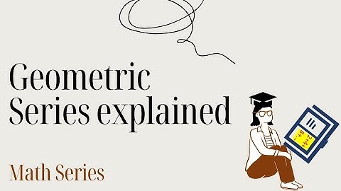 🔢 Master the Geometric Series in Minutes! 🔢 #GeometricSeries #MathTutorial #InfiniteSeries