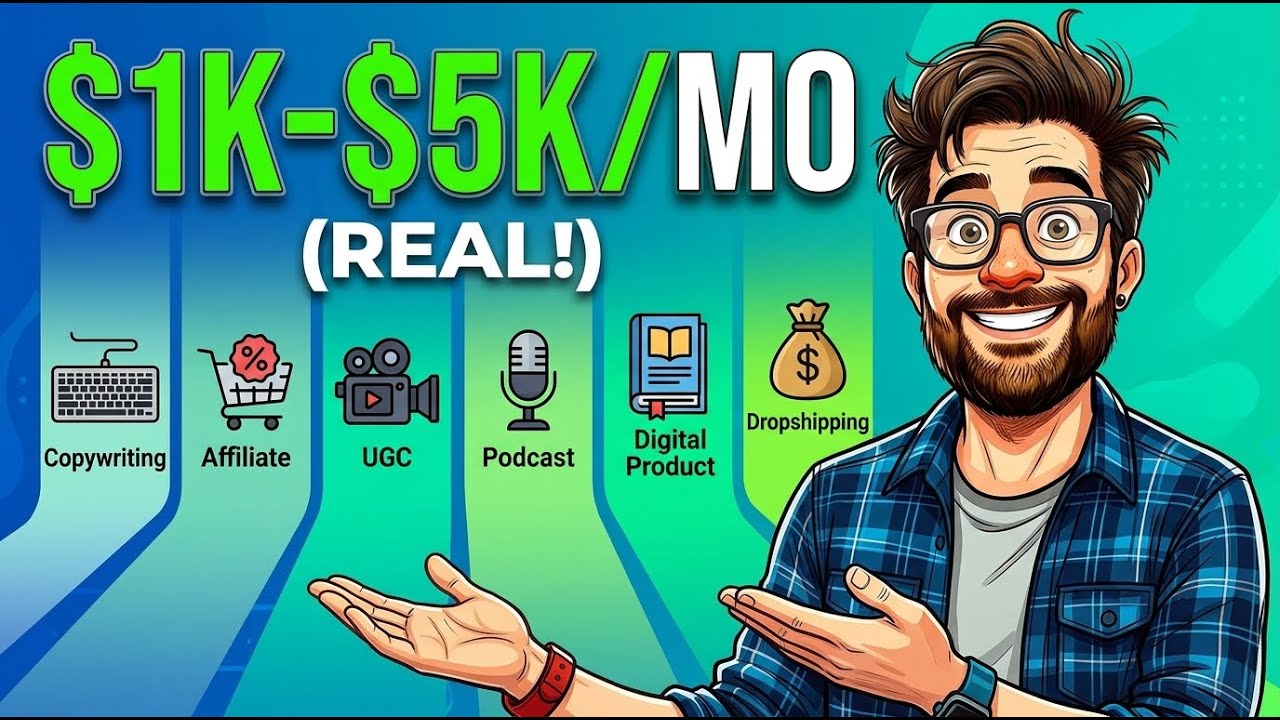 6 Boring Online Side Hustles That Pay $1,000–$5,000 a Month