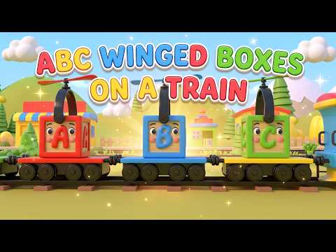 ABC Winged Boxes on a Train