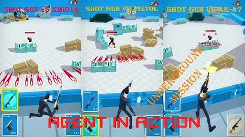 Agent Action gameplay mission 9:UNDERGROUND :)