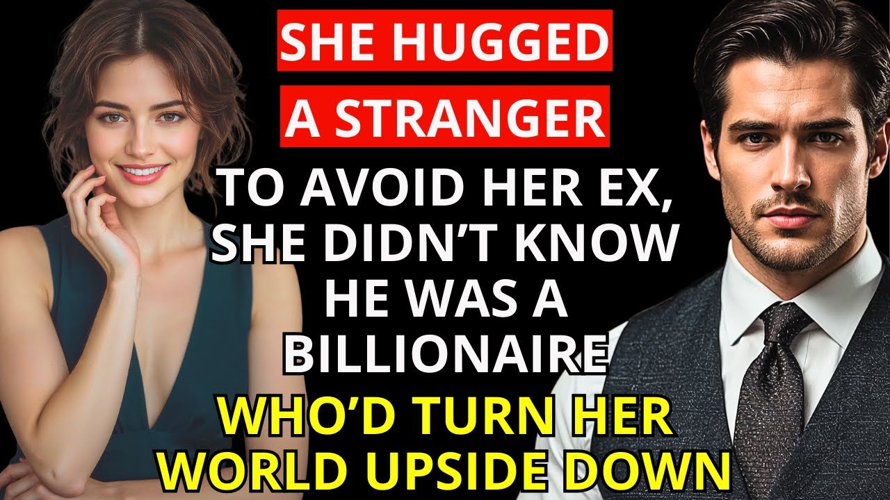 She Hugged a Stranger to Avoid Her Ex—She Didn’t Know He Was a Billionaire Who’d Turn Her World...