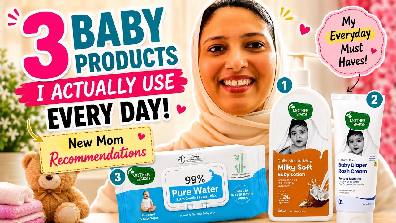 3 Baby Products I Actually Use Every Day! 👶🏻🤍
As a new m