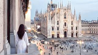 Milan, Italy: Top Places Tour & Stay at a Luxury Hotel near the Duomo (4K Vlog) screenshot 5