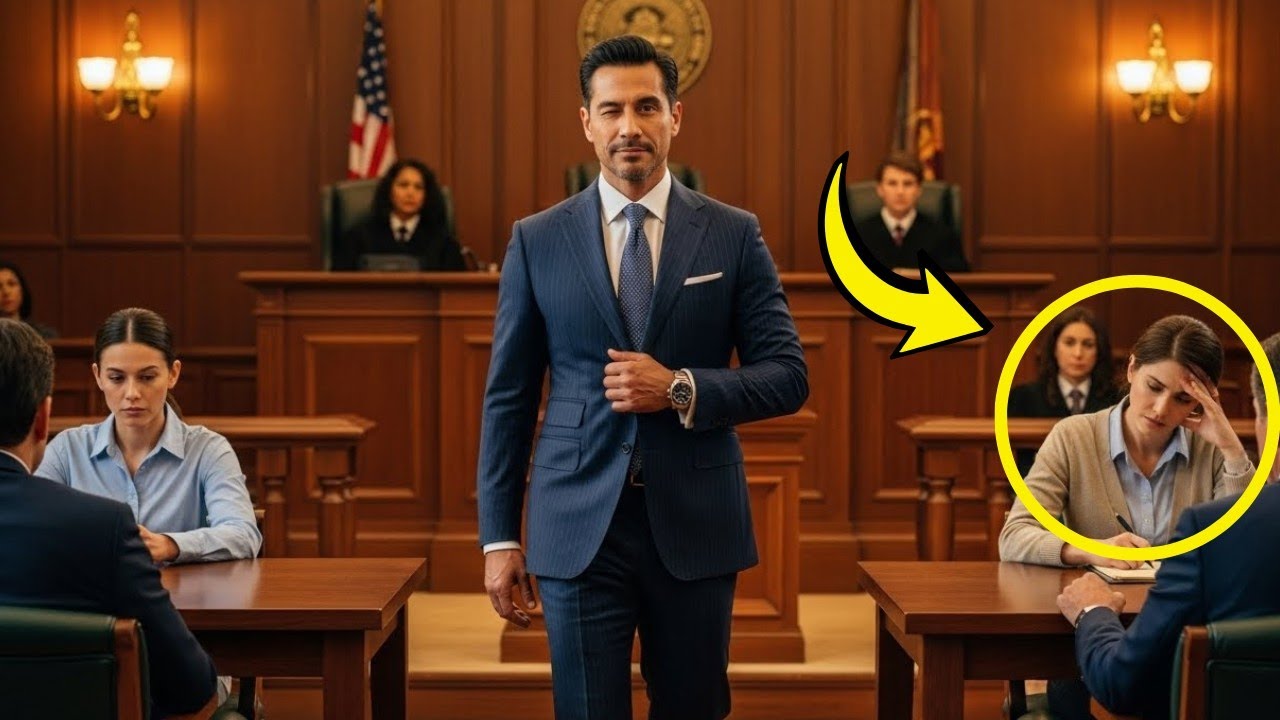 Esposo arrogante festejó su victoria... el abogado dijo 3 palabras y se acabó la fiesta