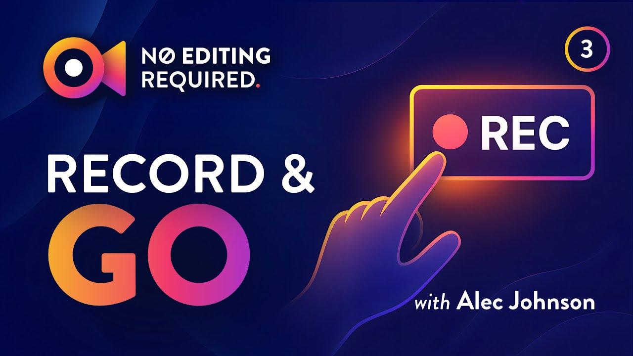 Record Once, Repurpose Forever: Your One-Take Content Plan (Day 3 – No Editing Required Workshop)