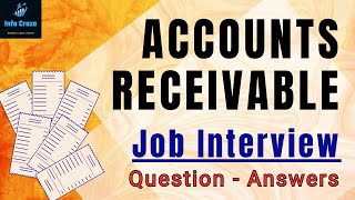 Accounts Receivable Job Interview Questions and Answers | Credit Control