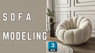 Sofa Modeling in 3D's Max