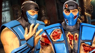 UMK3 SUB-ZERO MK9 | Retro Expert Ladder Gameplay Playtrough Mod Fatalities  | 1080p 60Fps MAX