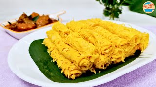 Simple, Soft & Tender Roti Jala - Malaysian Net | Lace Crepes