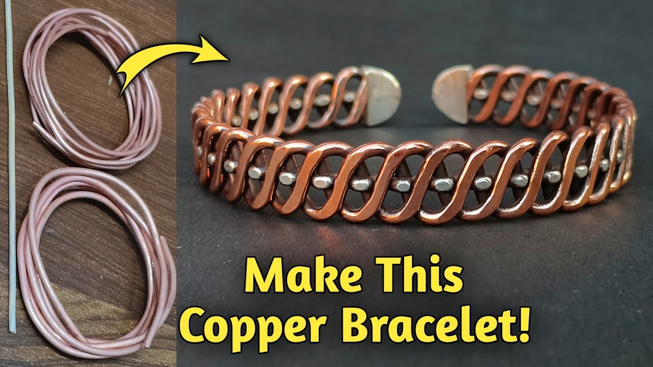 How to Make a Braided Copper Cuff | Handmade Jewelry Tutorial | Jewelry Making