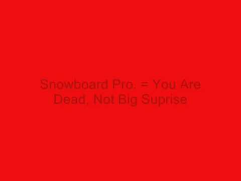 Santa Murders Snowboard Pro.