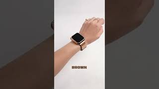 マグネット メタル レザー アップルウォッチバンド Apple Watch #shorts