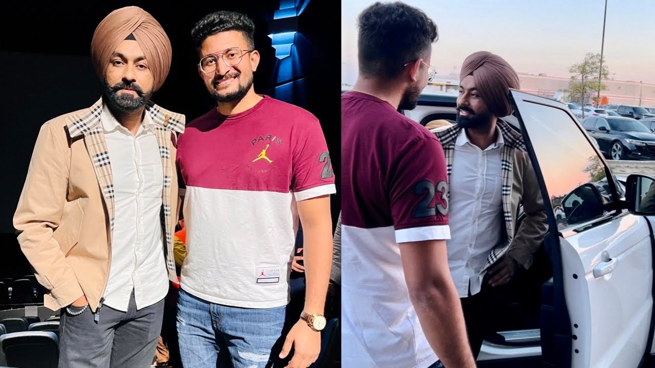 I Met Tarsem Jassar | ਤਰਸੇਮ ਜੱਸੜ Naal Beth Ke Dekhi His New Movie Maa Da Ladla | Punjabi Vlogger