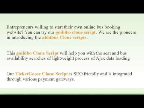 goibibo Clone | abhibus Clone | goibibo  Script