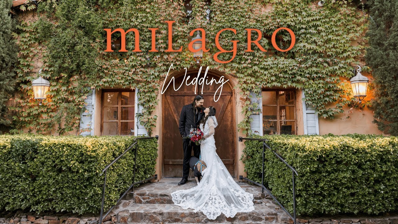 Milagro Winery Wedding in Ramona
