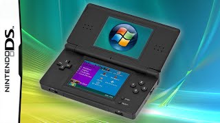 Windows Vista on a Nintendo DS... Kinda (DS Vista Demo)