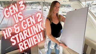 SpaceX New Gen 3, Gen 2 or High Performance Starlink for Boats, RVs and Vans review