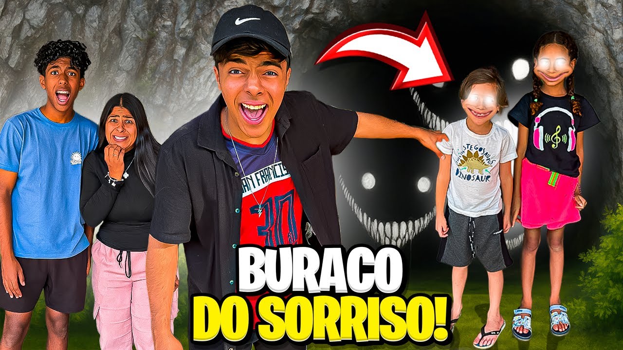DESCOBRIMOS DE ONDE VEM A MALDIÇÃO DO SORRISO…😱😰pegou as crianças  *publicidade