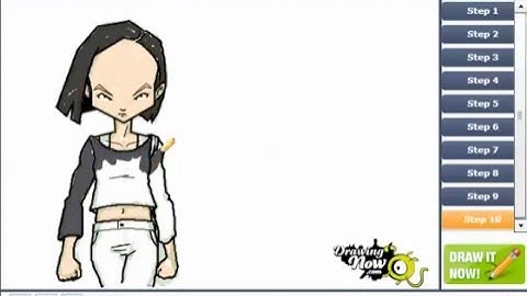 How to Draw Yumi Ishiyama from Code Lyoko