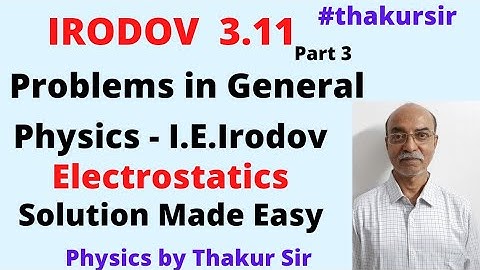 I.E.Irodov problem 3.11|Irodov solution made easy|by: S.B.Thakur (Thakur Sir) |JEE-Mains & advanced