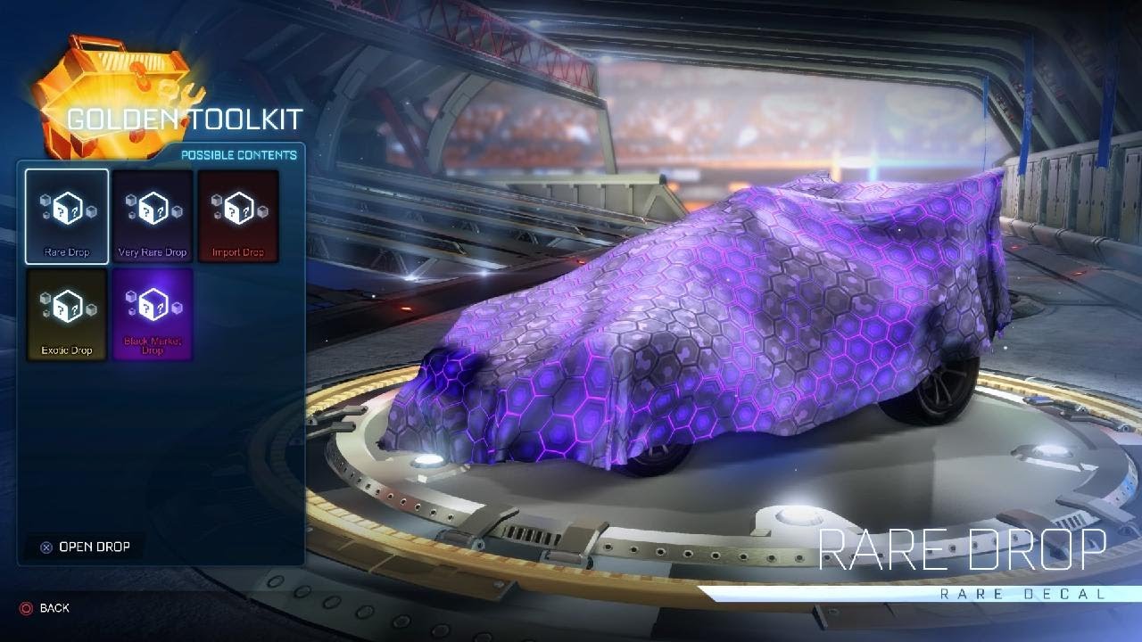 Golden toolkit opening