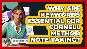 Why Are Keywords Essential For Cornell Method Note-taking? - Ultimate Study Hacks