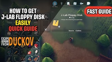 Hoe je de J-Lab Floppy Disk Escape From Duckov krijgt - Snelle handleiding