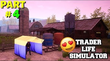 Our New Barn House Is Awesome - Trader Life Simulator - PART 4 (HINDI) 2021
