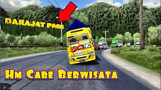 HM CABE BAONG Berwisata Ke Drajat Pass Jawa Barat || Ets2 Mod indonesia