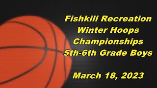 Fishkill Championships 5th-6th boys 3-18-23