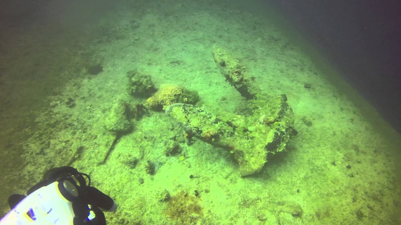 Anchor on the SMS Cormoran