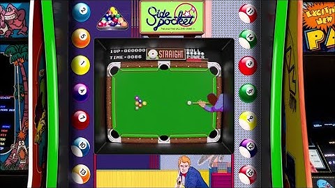 Side Pocket, Realistic Arcade Bezel with Reflective Shader by HyperSpaceMadness