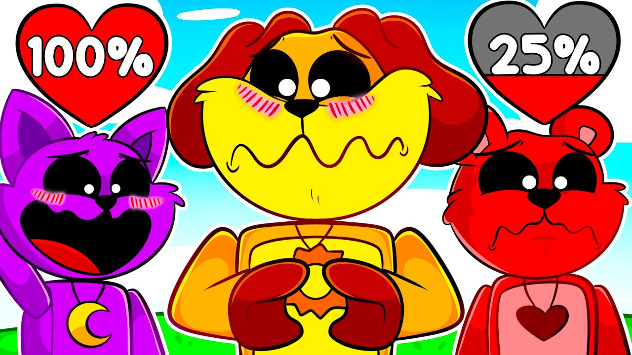 DogDay fez o TESTE DO AMOR com os Smiling Critters!