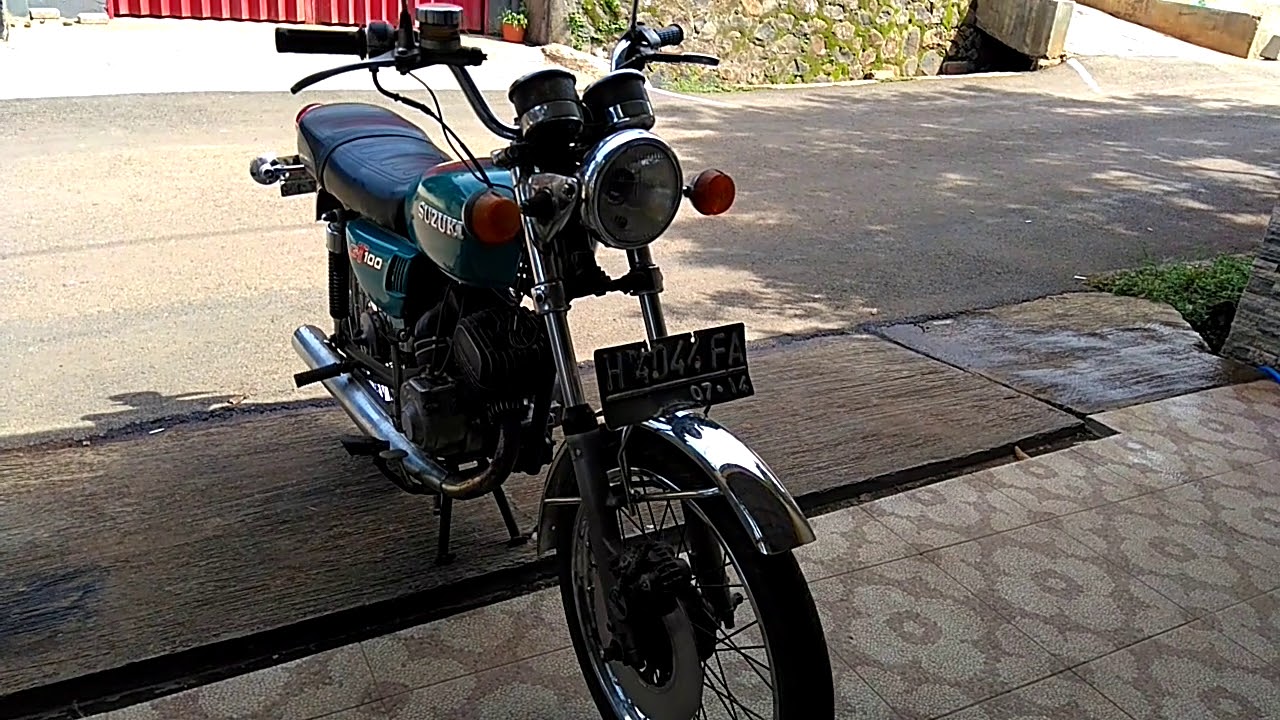  Jual  motor  antik Suzuki GT100 tahun 1975 semarang  YouTube