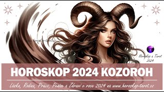 Horoskop Kozoroh 2024 | Roční Horoskopy pro znamení Kozoroh od věštkyně | Horoskop-Tarot.cz 2024