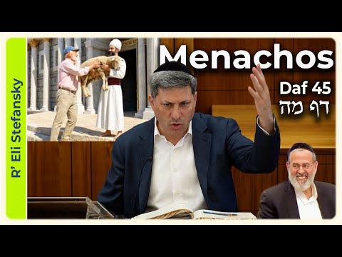 Daf Yomi Menachos Daf 45 by R' Eli Stefansky