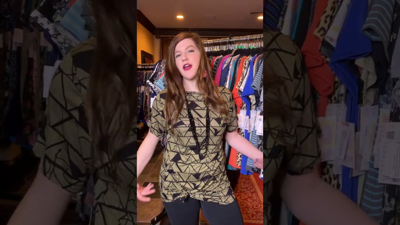 LuLaRoe Styling Hack!! 😱 This works with almost ANY LuLaRoe top and features a sexy low back!