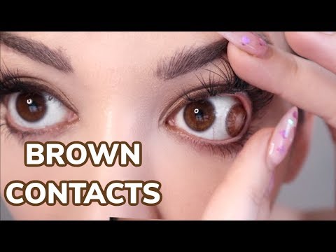 Brown Contact Lenses
