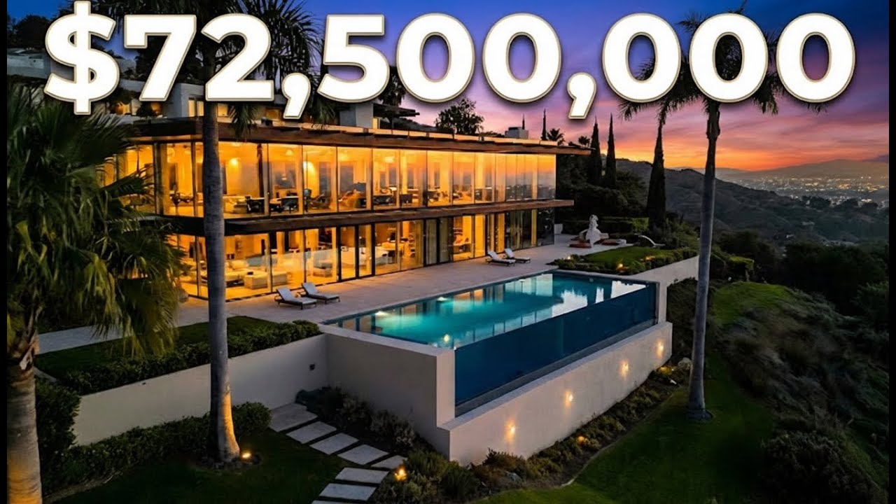 Inside a $72,500,000 Ultra-Modern Mega Mansion | Luxury Home Tour