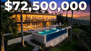 Inside a $72,500,000 Ultra-Modern Mega Mansion | Luxury Home Tour
