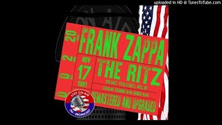 Frank Zappa - Sinister Footwear (2nd Movement), The Ritz, New York City, November 17th, 1981