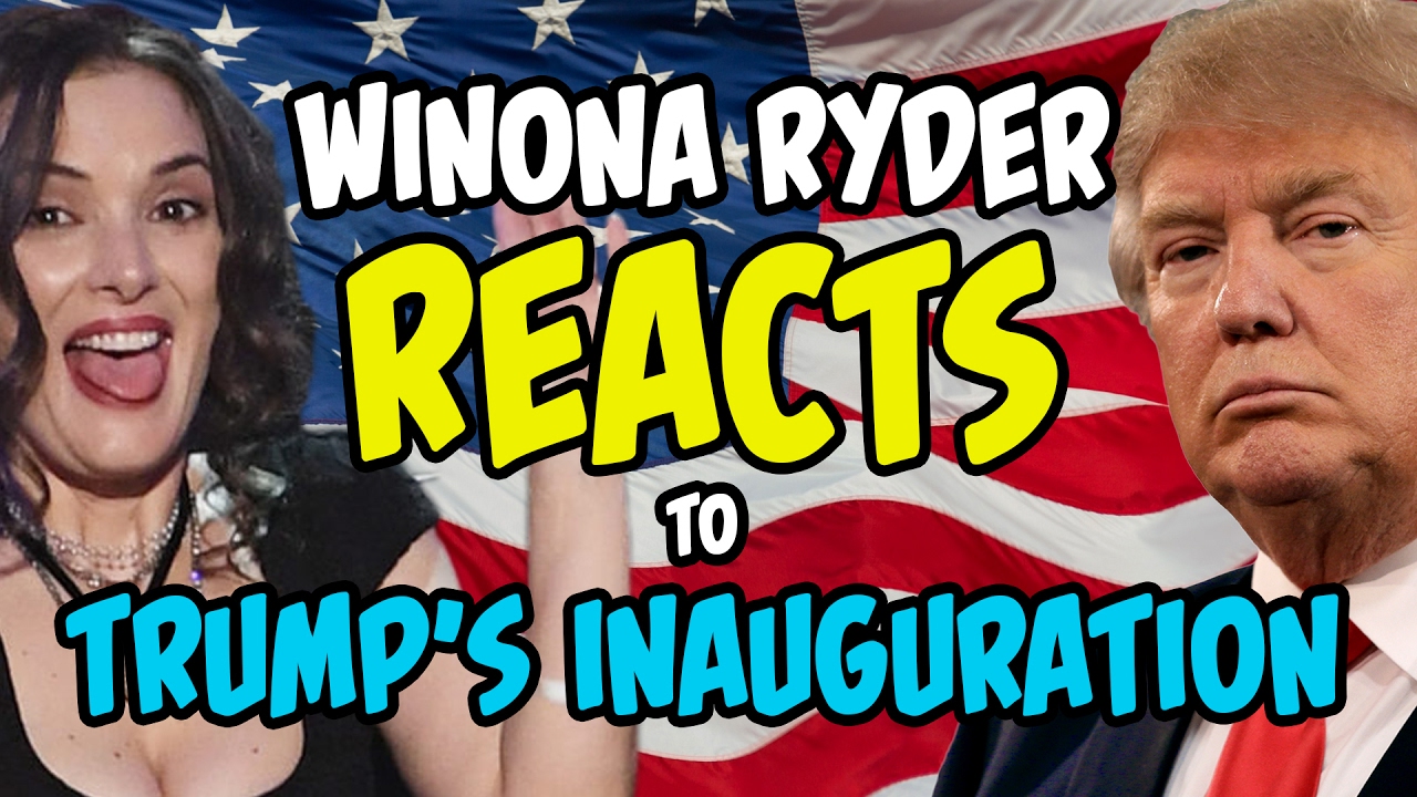Winona Ryder Reacts to Trump's Inauguration | PARODY | Lowcarbcomedy parody or satire