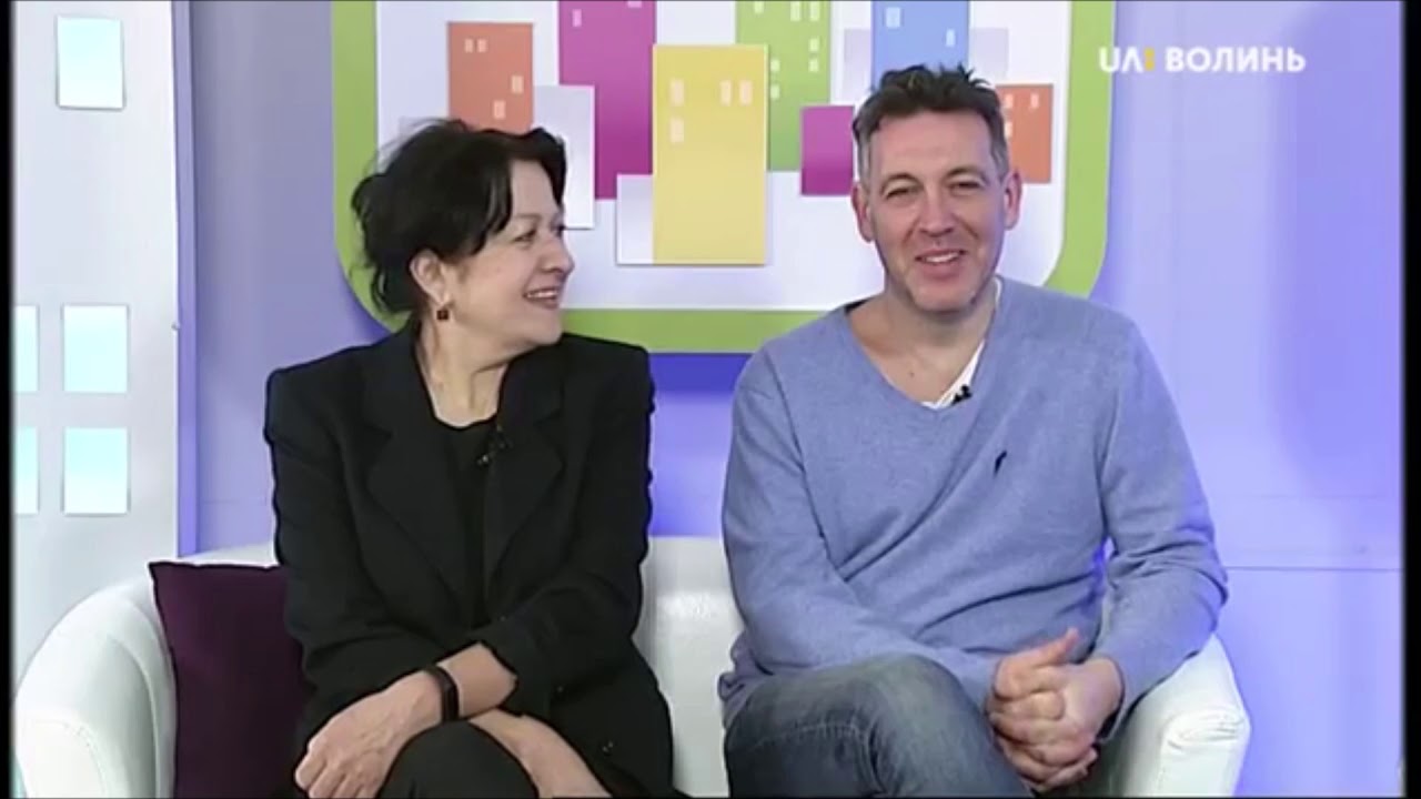 TV Interview Samuel Berthod, Sofi Petliy, Lara Ignatova / Ukraine